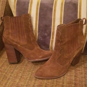 Suede Dolce Vita Conway Acorn Bootie